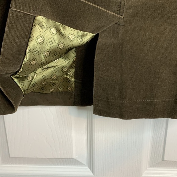 Vintage Lady Hathaway brown corduroy single breasted blazer women’s size medium - Picture 9 of 14